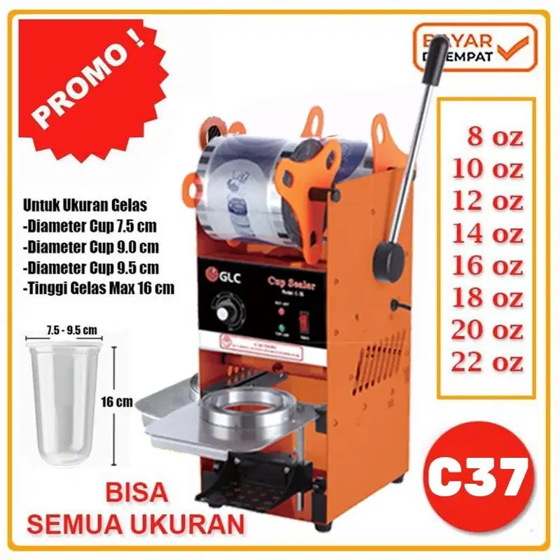 Cupsaeler Mesin Cup Saeler mesin press gelas plastik minuman