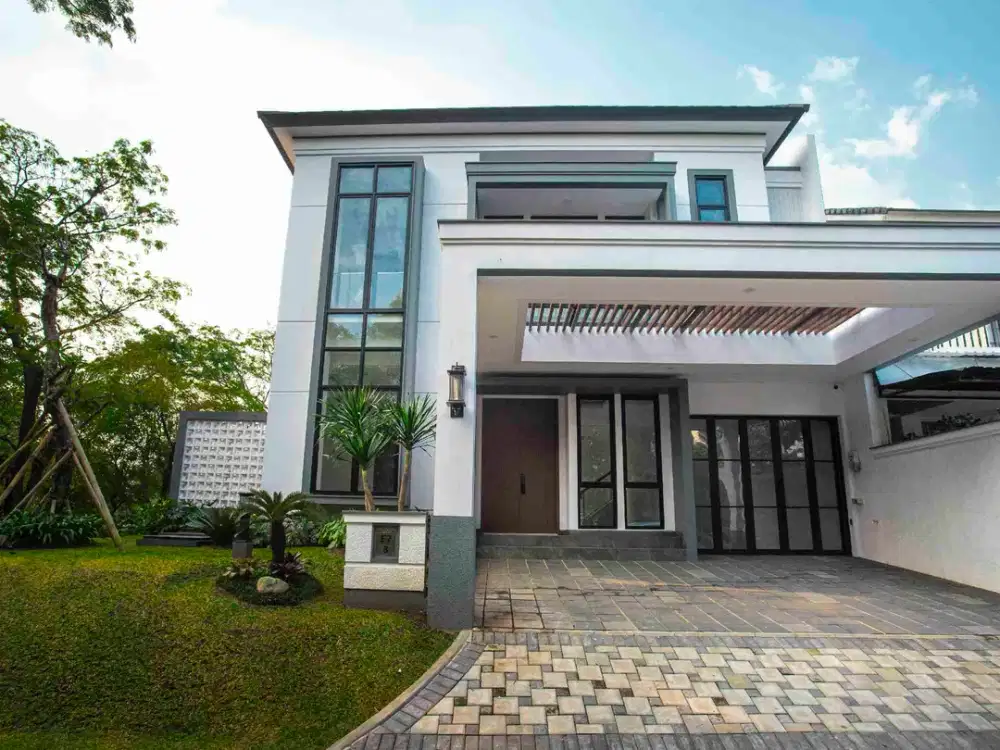 Rumah rapih siap huni di bsd dekat dengan toll rawa buntu