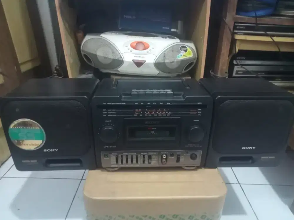 Radio tape compo SONY