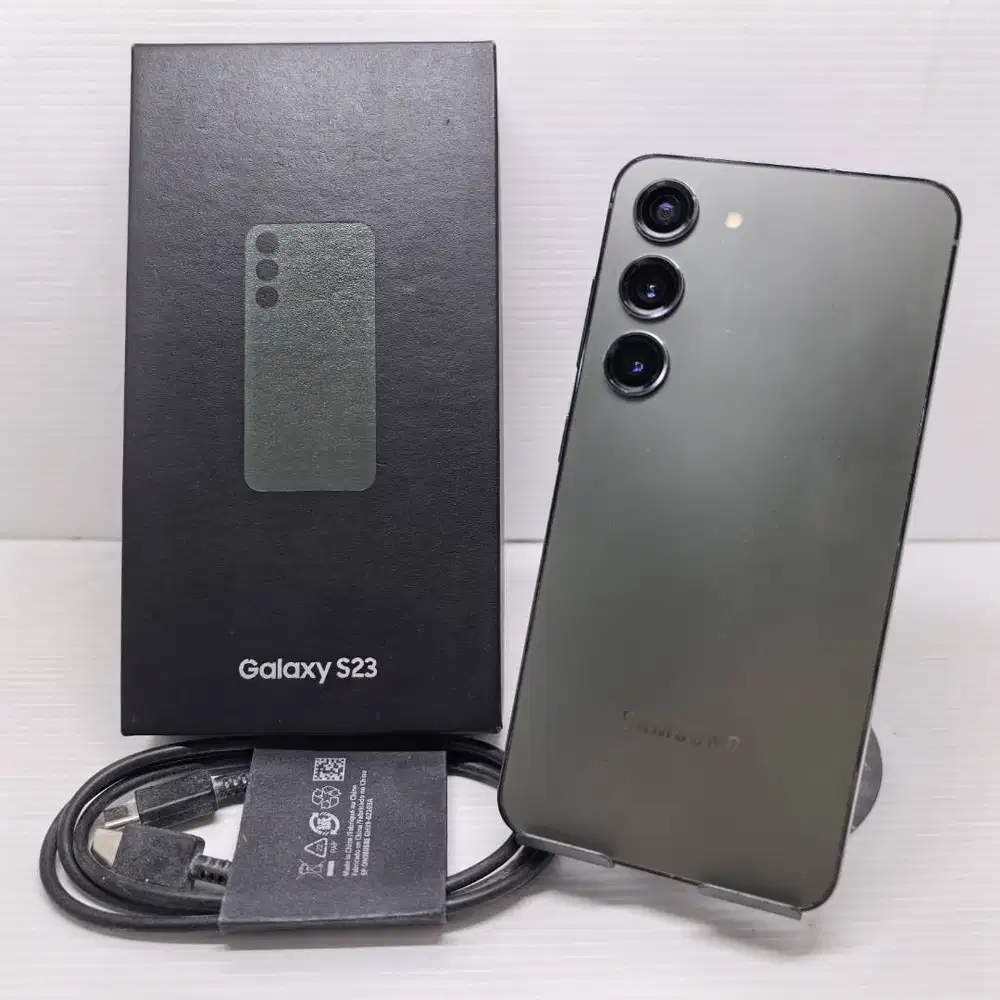 LIKE NEW SAMSUNG GALAXY S23 5G 8/256 EX SEIN GREEN MULUS  NO MINUS FUL