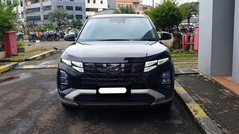 Km30rb hyundai creta prime 2022 hitam sunroof bose pajak panjang