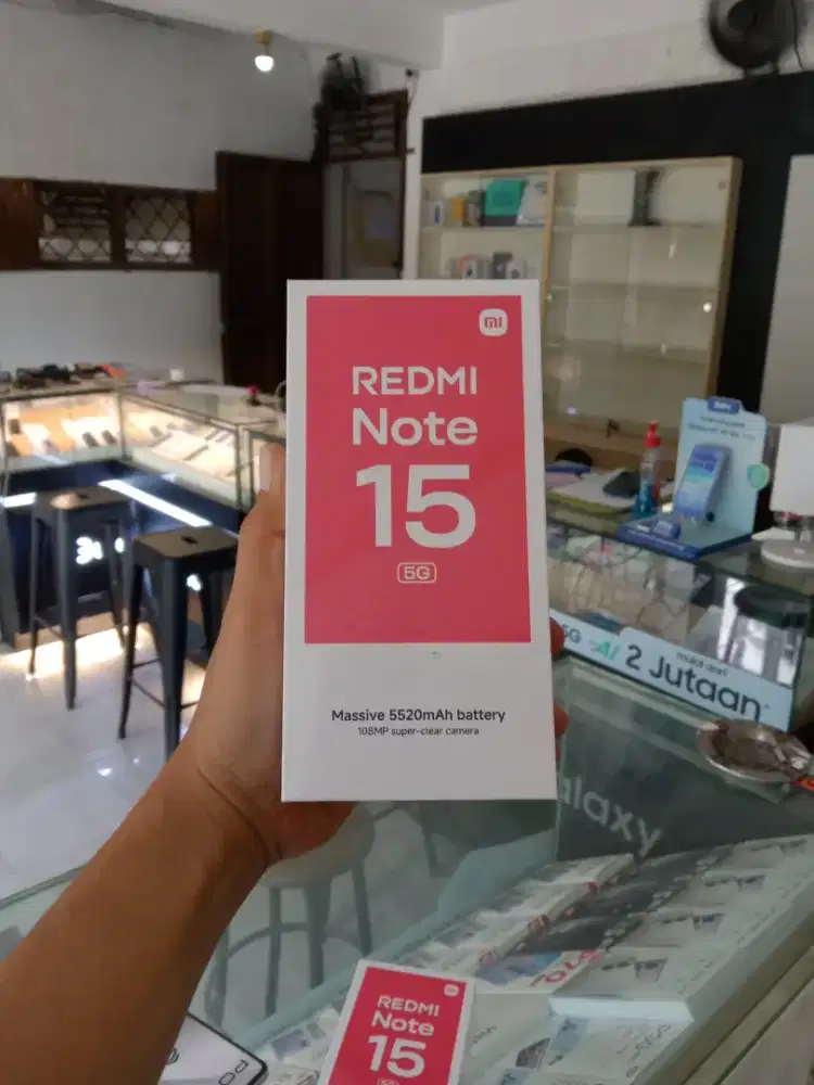 [ Fast respon WA ] Xiaomi Redmi Note 15 5G 12/512 Garansi resmi 15bln