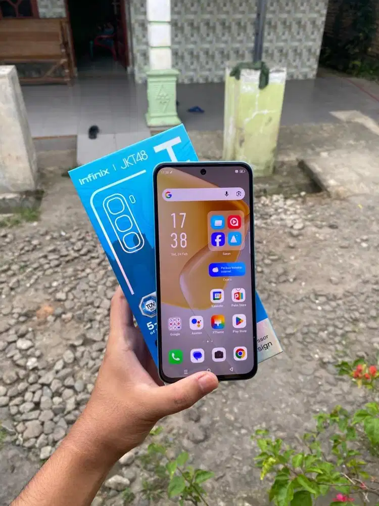 INFINIX HOT 50 PRO LENGKAP 8+8/256