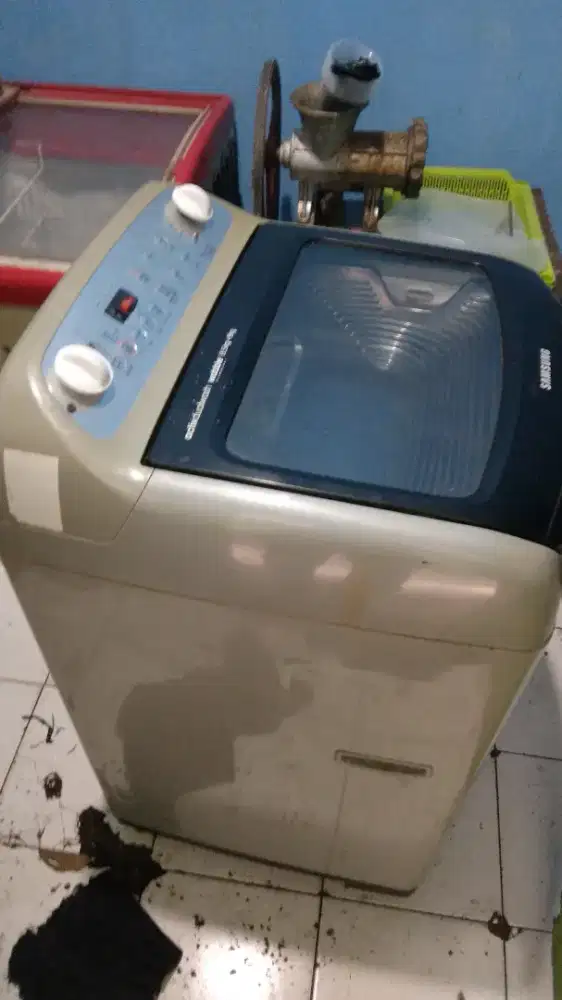 Jual mesin cuci satu tabung merk samsung udah manual kapasitas .8,5kg