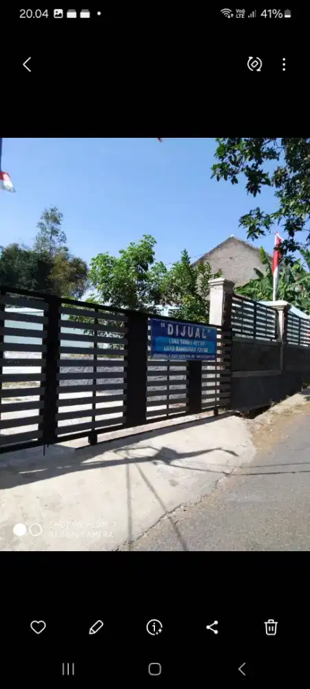 Jual cepat rumah tanah luas tanah 463 m2 luas bangunan 120 m2