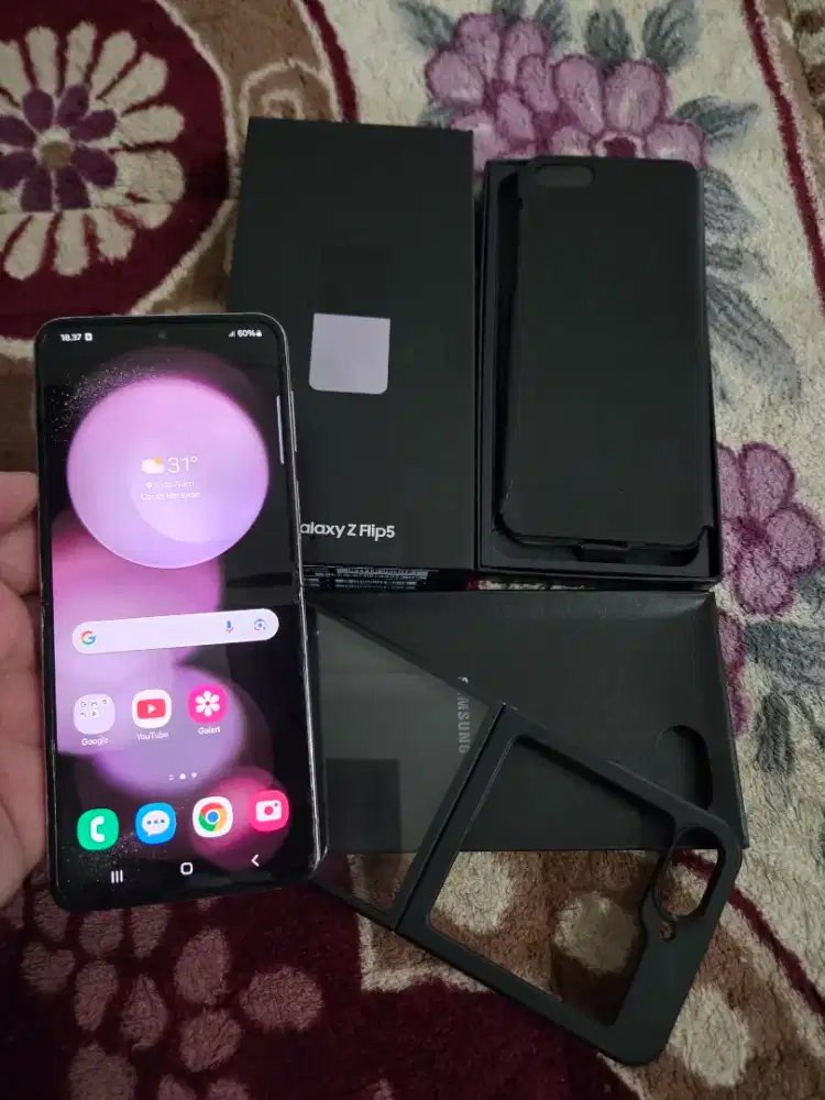 Samsung Z flip 512gb resmi sein,fulset original