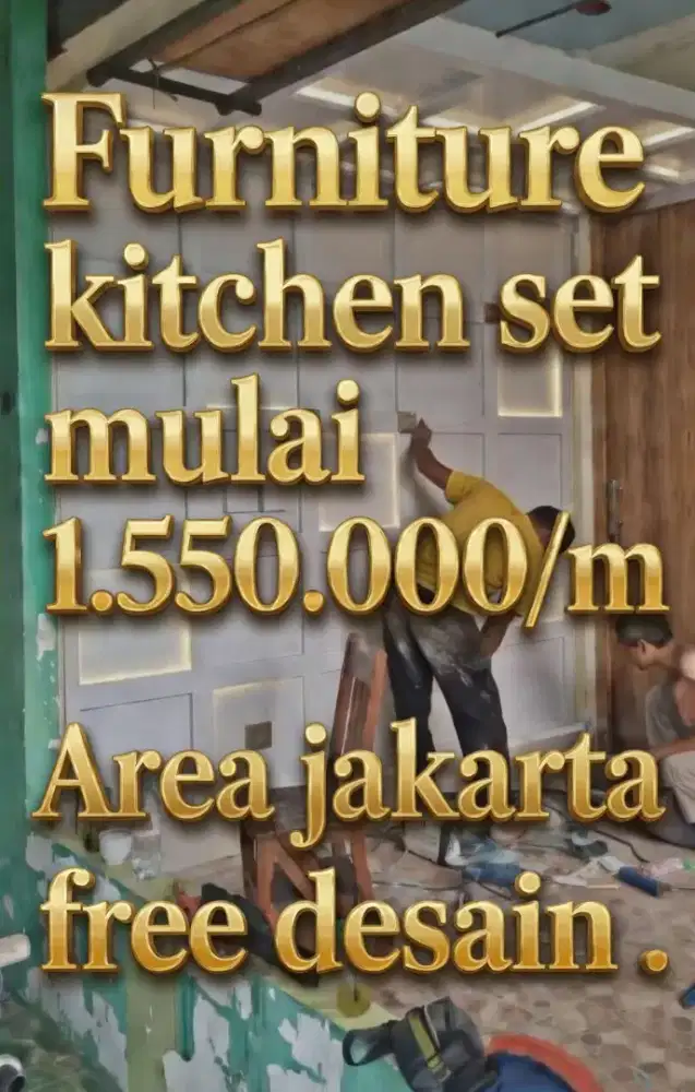 Kitchen Set Minimalis Murah Jabodetabek – Bisa Nego