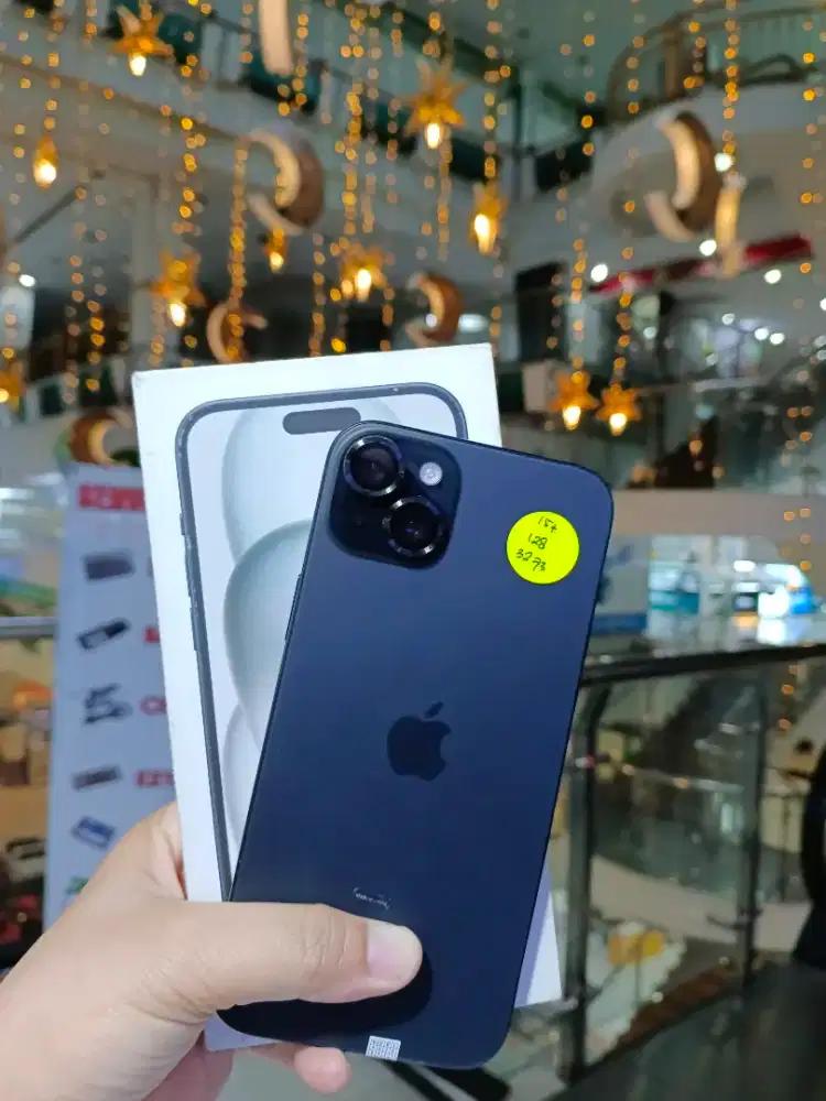 IPHONE 15 PLUS 128GB SECOND INDO