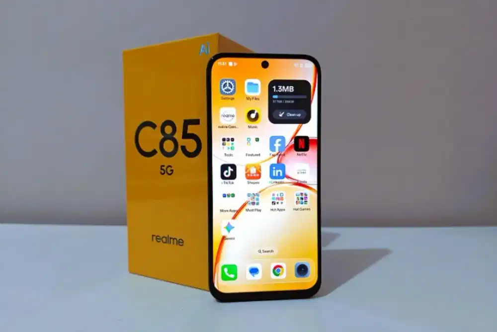 Realme 2jutaan tahan air dan banting