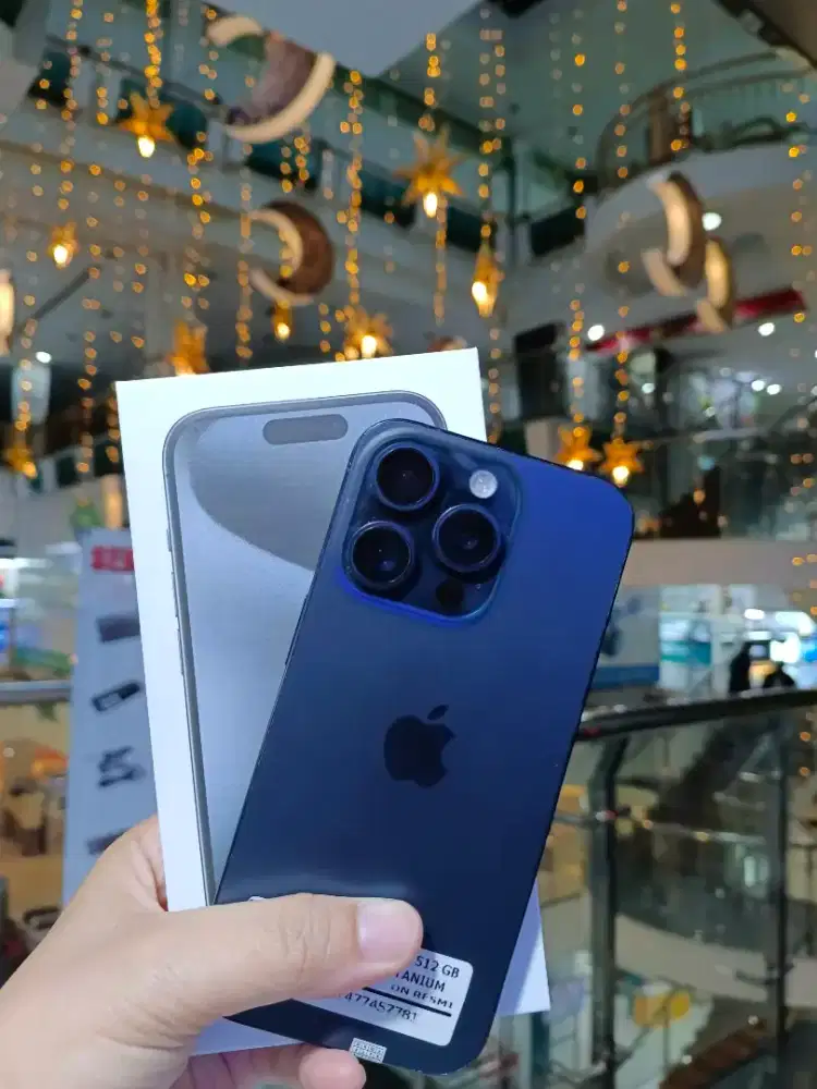 IPHONE 15 PRO 512GB SECOND INDO
