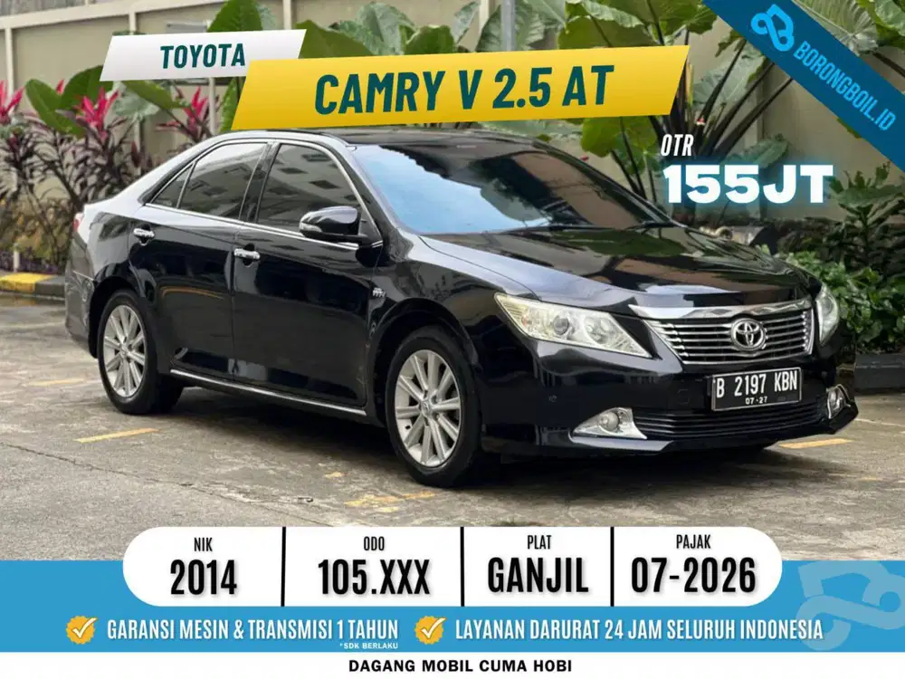 Toyota Camry V 2.5 AT 2014 Hitam