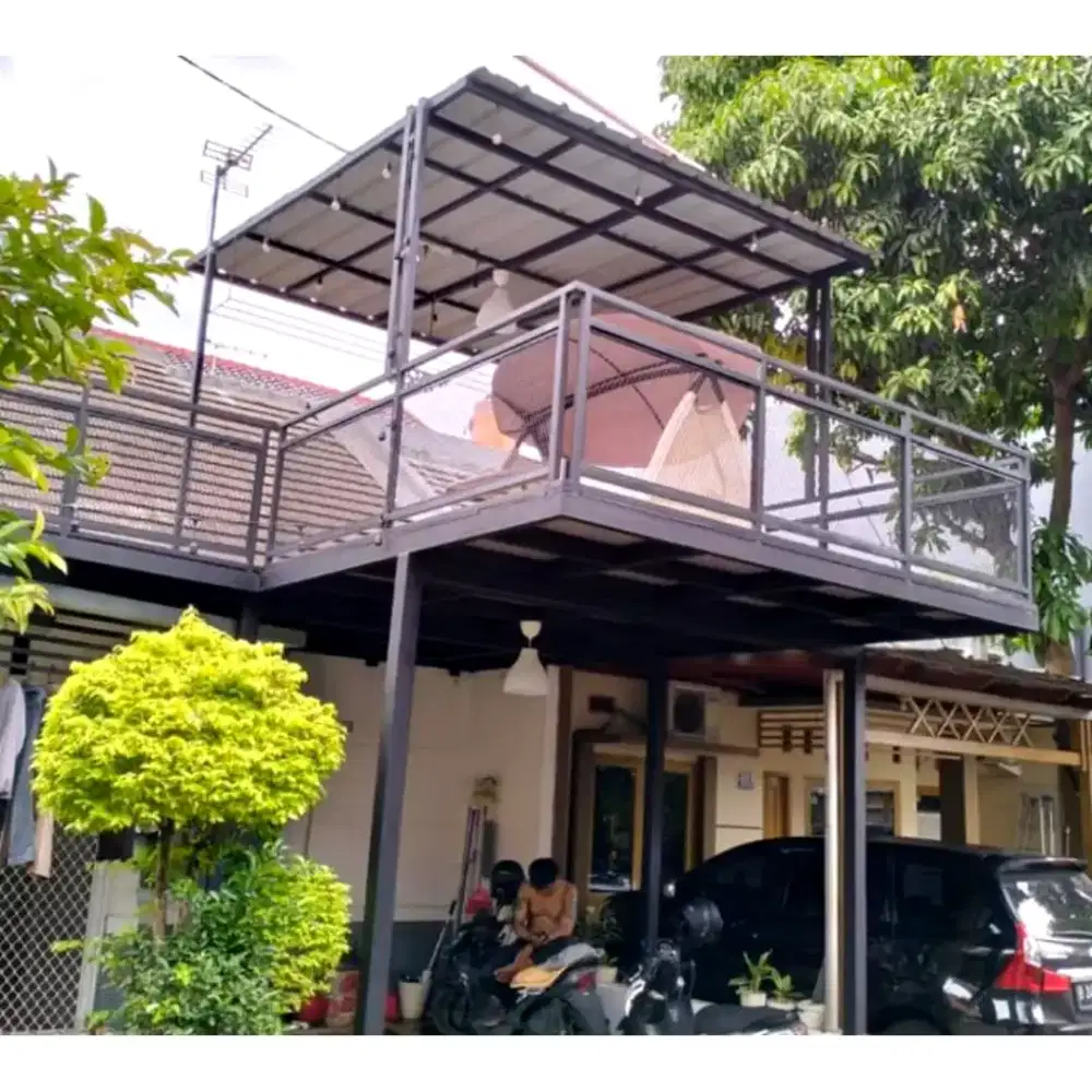 Kanopi mezzanin / balkon murah mewah