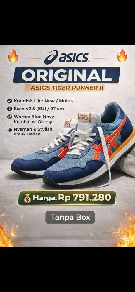 ASICS TIGER RUNNER II