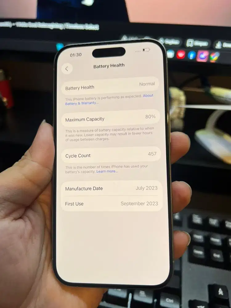 Iphone 15 pro 256gb inter all operator mulus