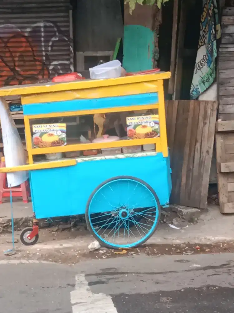 Jual gerobak bekas