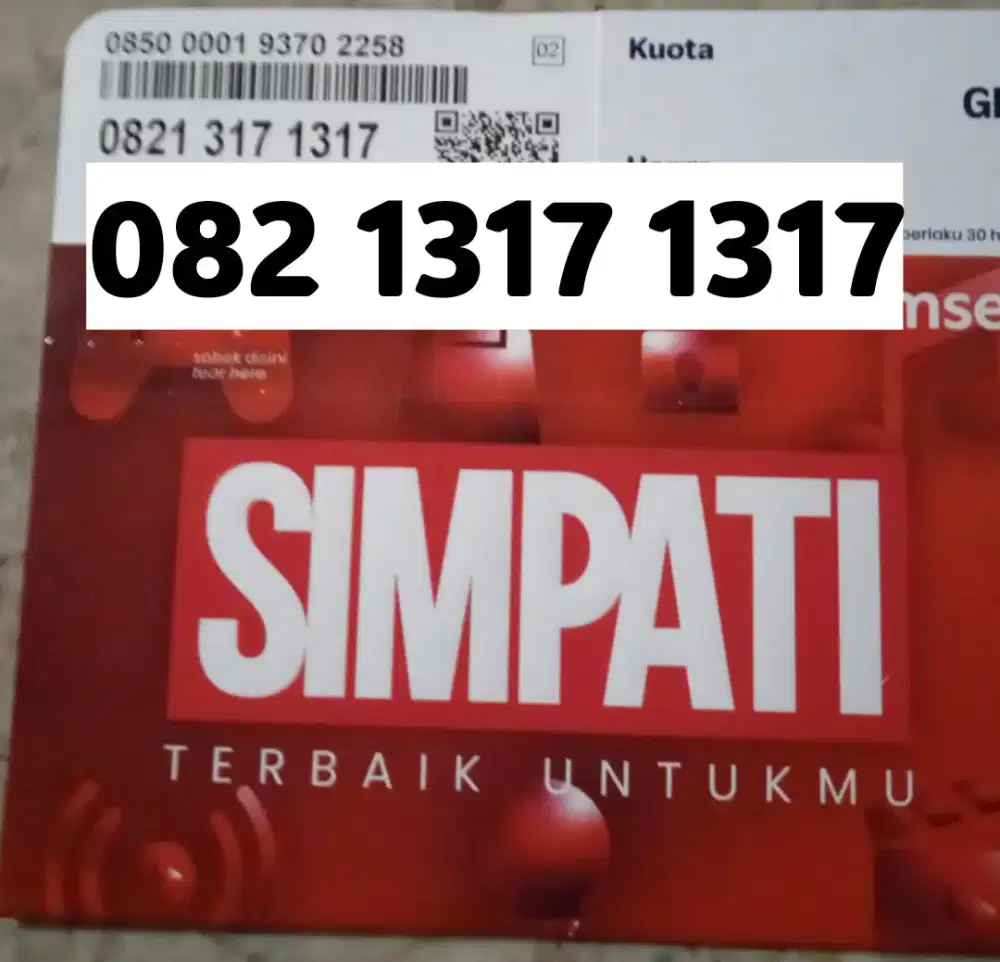 COD Nomor Cantik Telkomsel Simpati 11 digit