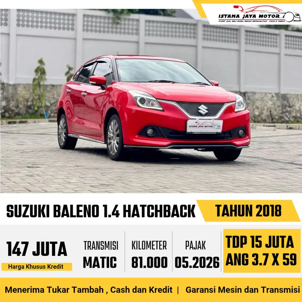 SUZUKI BALENO 1.4 HATCHBACK 2018