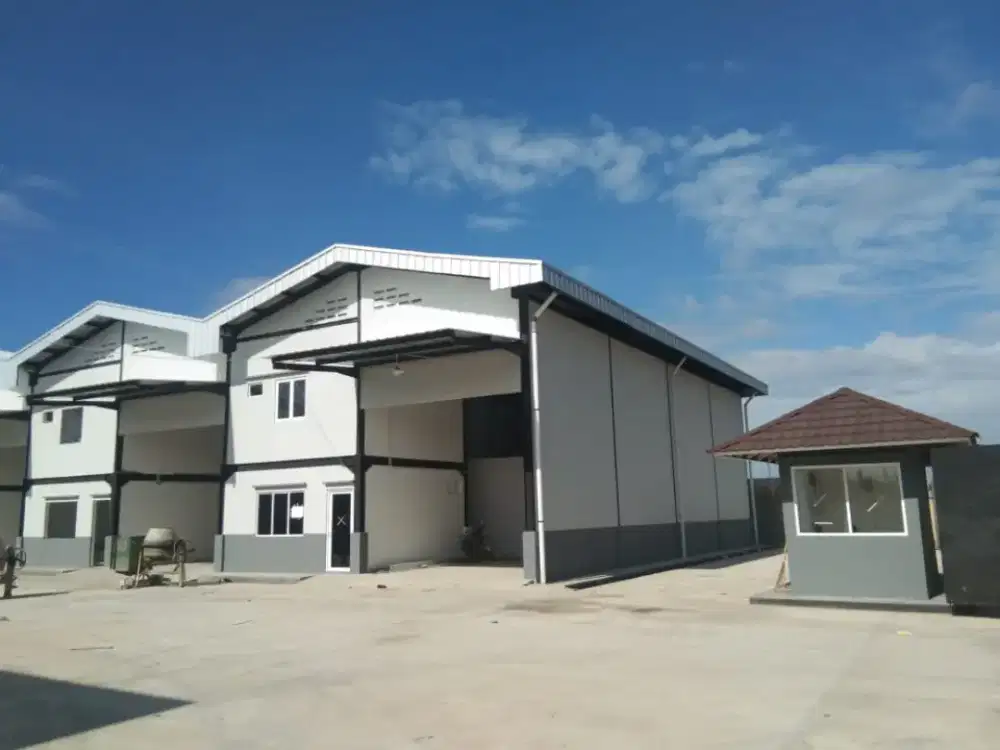 Di sewakan Gudang Legok bisa masuk kontainer siap huni