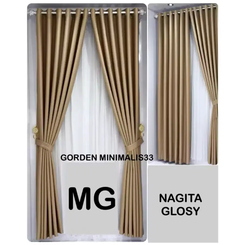 Gorden uap motif Nagita glossy 9 gelembung