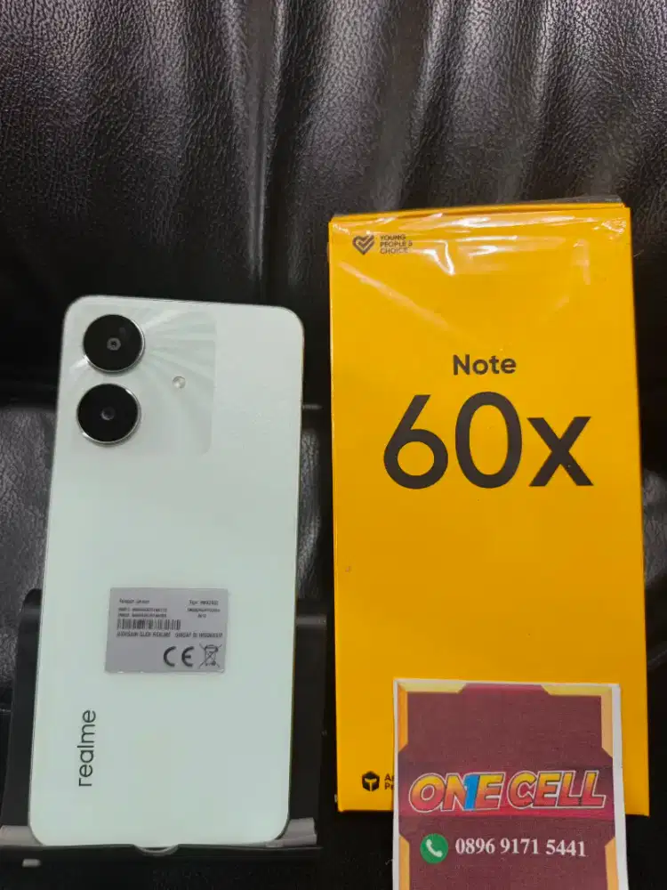 Realme Note 60x Ram 4+4/64GB Fullset Ori