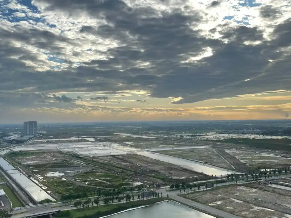 Apartemen Tokyo Riverside PIK 2 View City Lepas Jual Rugi 2BR Ready