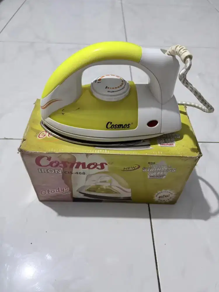 Setrika Cosmos (Bekas, Lengkap) – Gratis