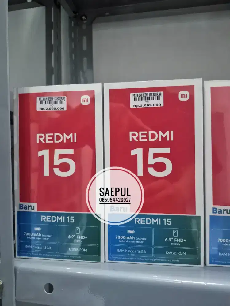 New redmi 15 8/128GB