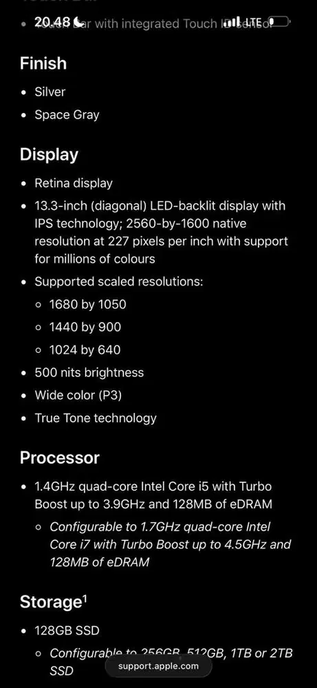 Macbook pro touchbar 2019 13 inch MURAH