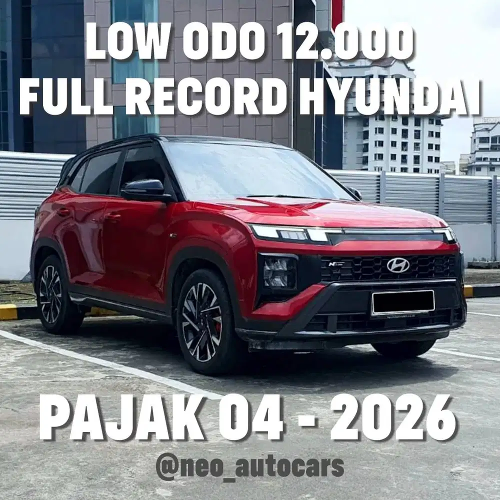 KM 12 RB AN‼️CRETA 1.5 IVT N LINE TOP KM LOW DP 35 JUTA