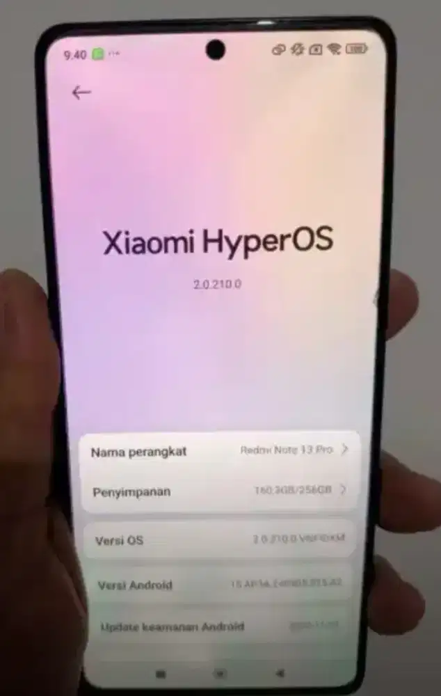 hp redmi not 13 4G batangan