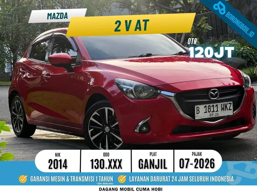 TERMURAH!!MAZDA 2 V AT 2014 FACELIFT