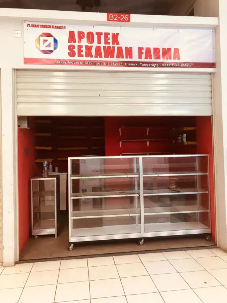 Dijual Murah Kios Pasar Modern Intermoda BSD