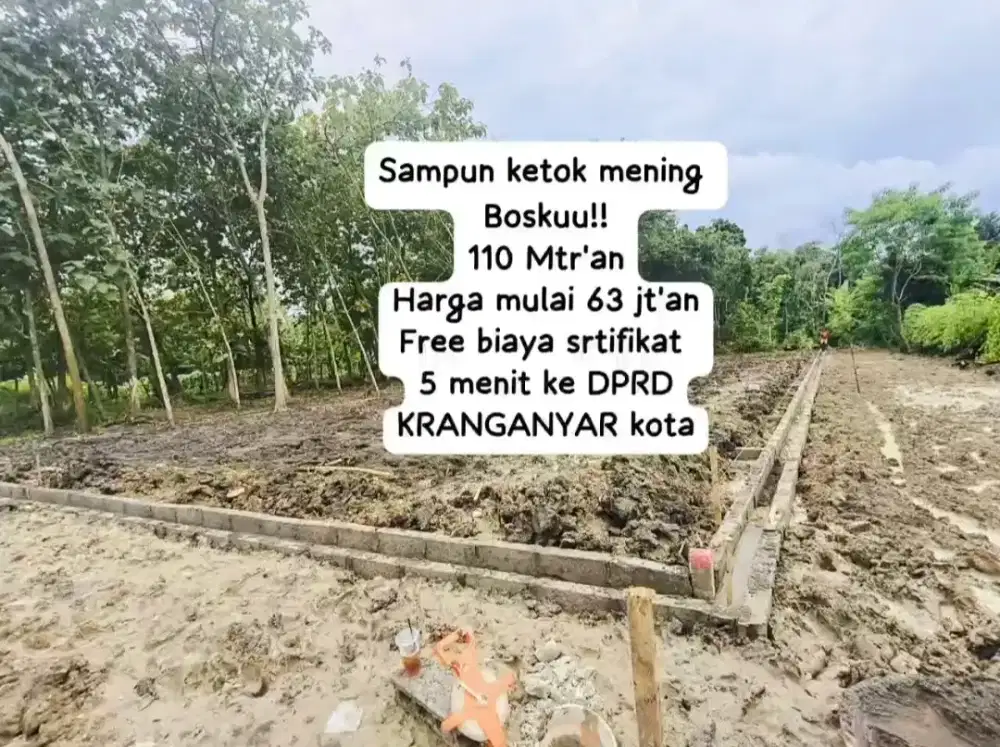 Tanah murah gaum karanganyar