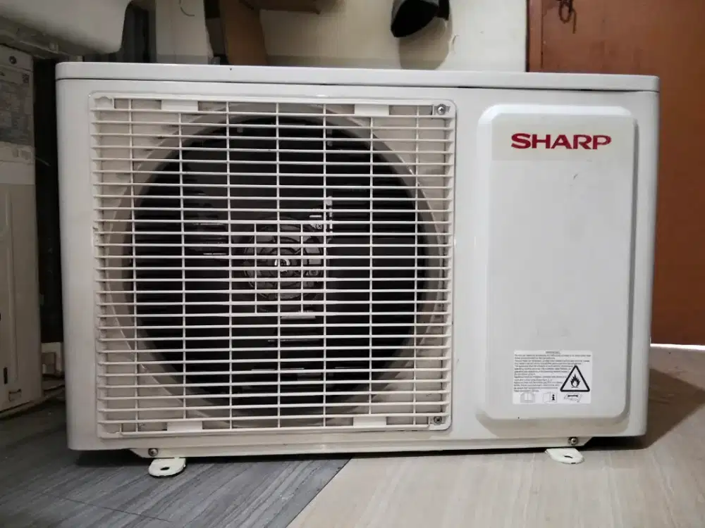 Outdor ac sharp setengah pk lowatt
