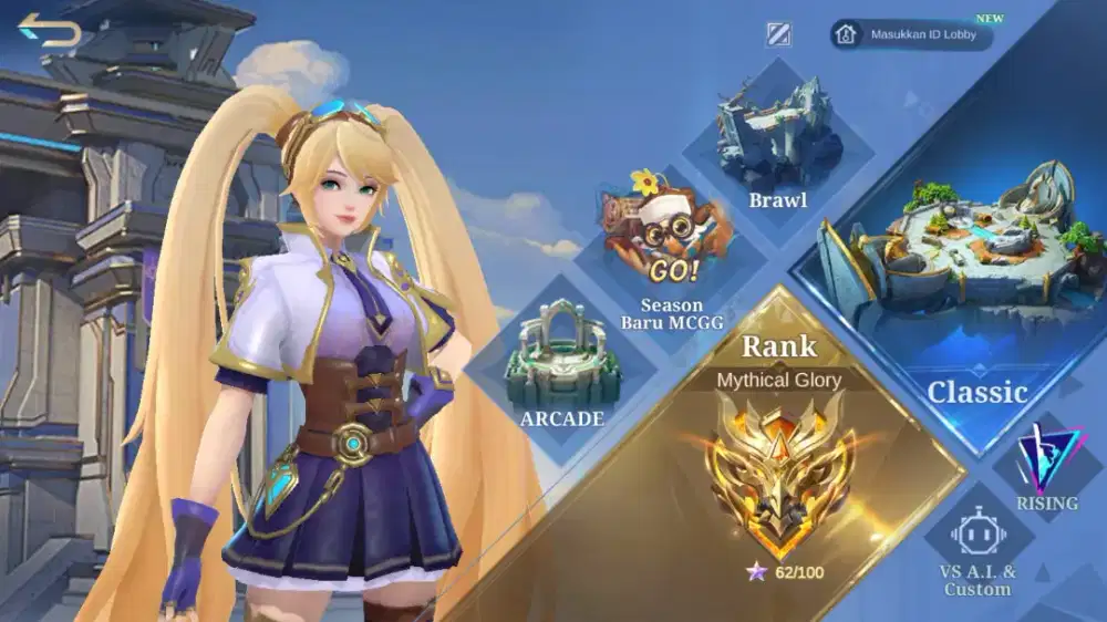 Jual Akun Mobile lagend