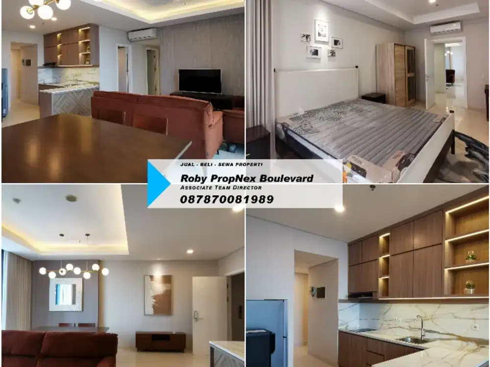 Disewakan BARU, Apartement Voila Ciputra World 4BR Private Lift Furnish Dkt Via Vue