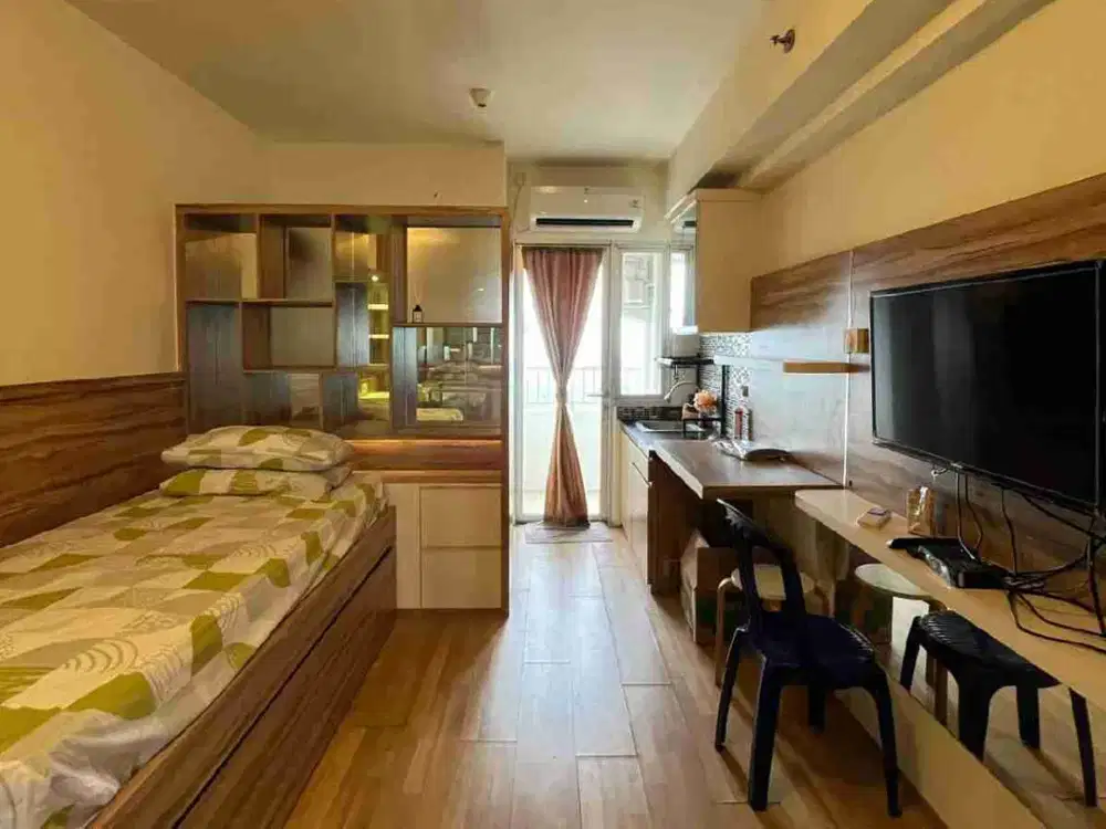 BAGUS LOH FURNISHNYA .. DiSewakan Apartment Siap Huni Fully Furnished Educity Tower Princeton Pakuwon City