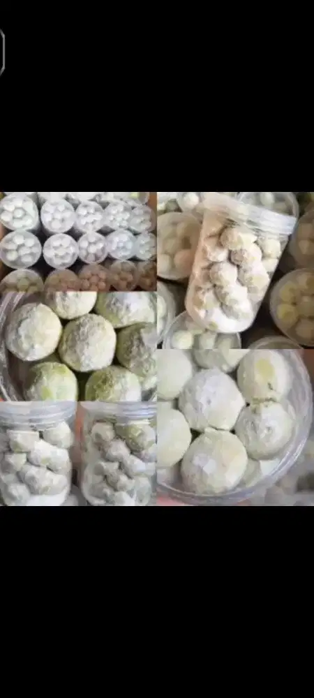Kue kering PUTRI SALJU JEMBER +/-400 GR