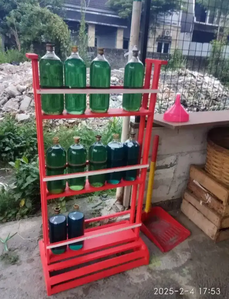 Rak bensin eceran mnimalis