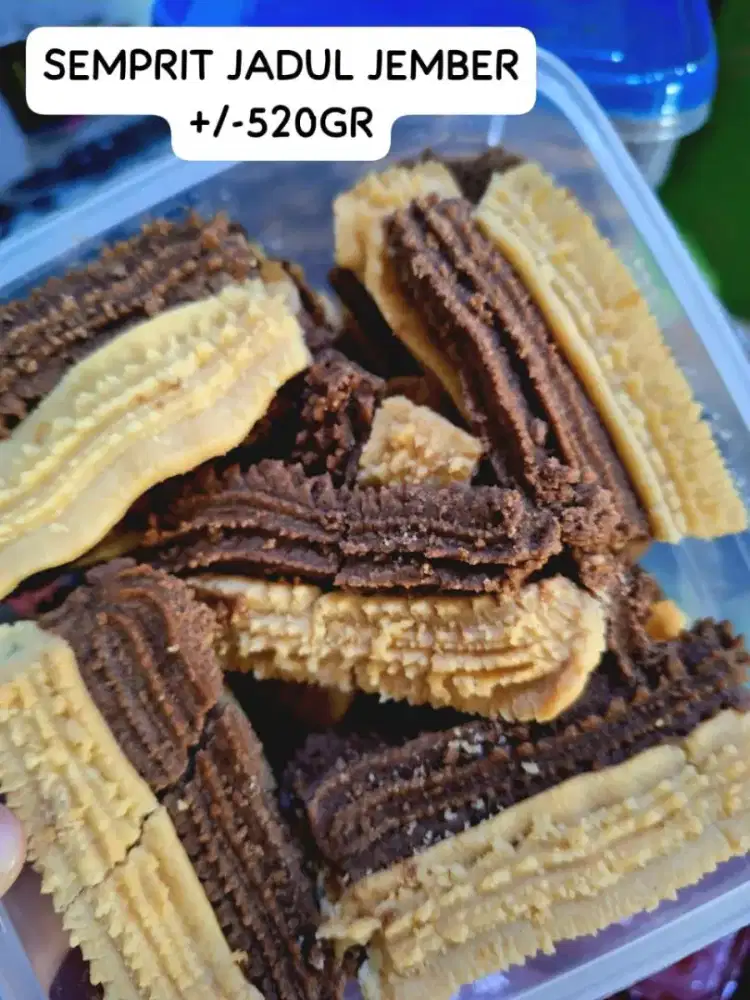 Kue kering SEMPRIT JADUL JEMBER +/-520 GR