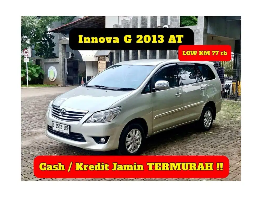 Innova G 2013 AT km LOW termurah