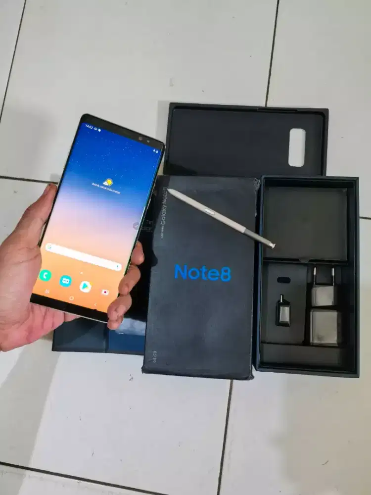 SAMSUNG Note8 RAM6/64 NFC fullset resmi sein