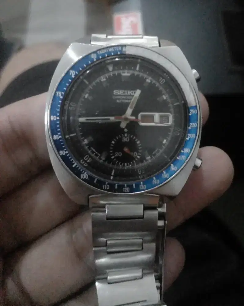 Seiko 1971 Pogue 6139 6002 Blue Pepsi Original