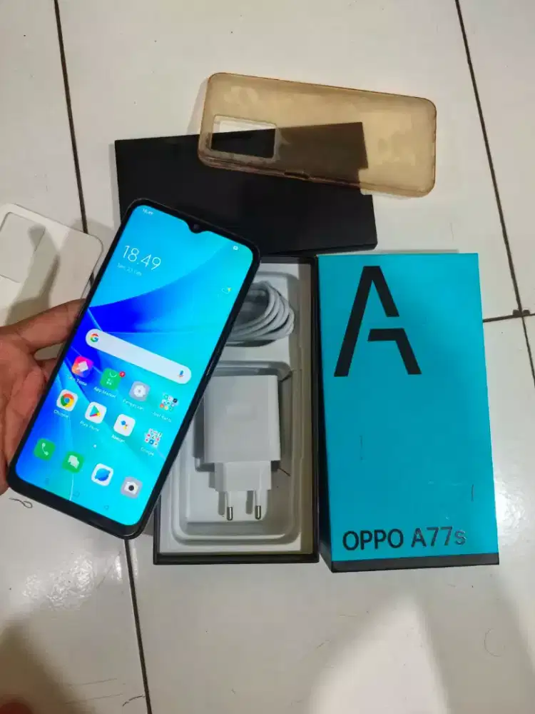 Oppo A77s Ram 8/128 fullset nominus