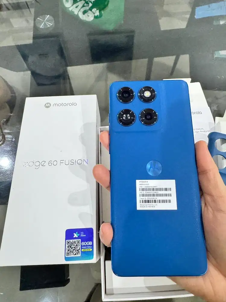 Moto edge 60 fusion 12/256gb blue