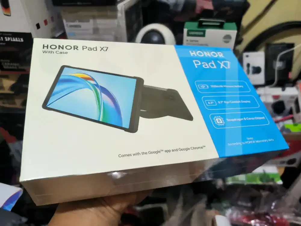 Honor Pad X7 New. Ram 4+128. Garansi Resmi Bisa CoD