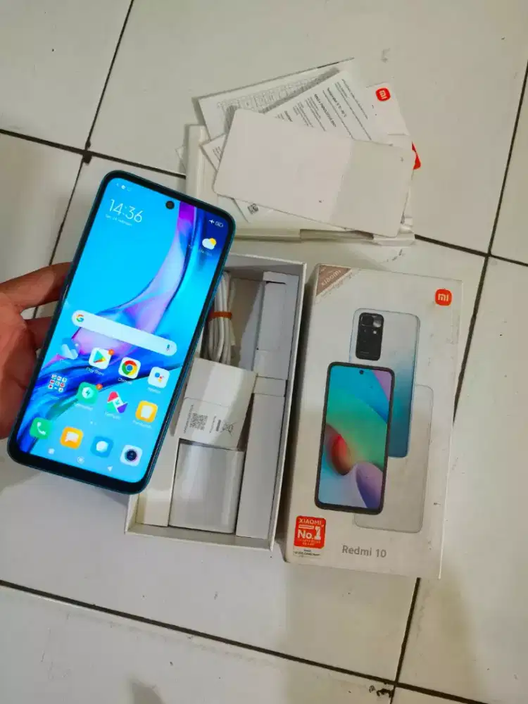Redmi 10 Ram4/64
Fullset