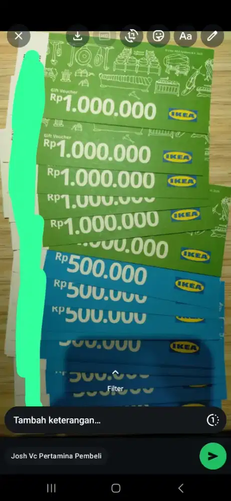 VOUCHER IKEA 15 JUTA