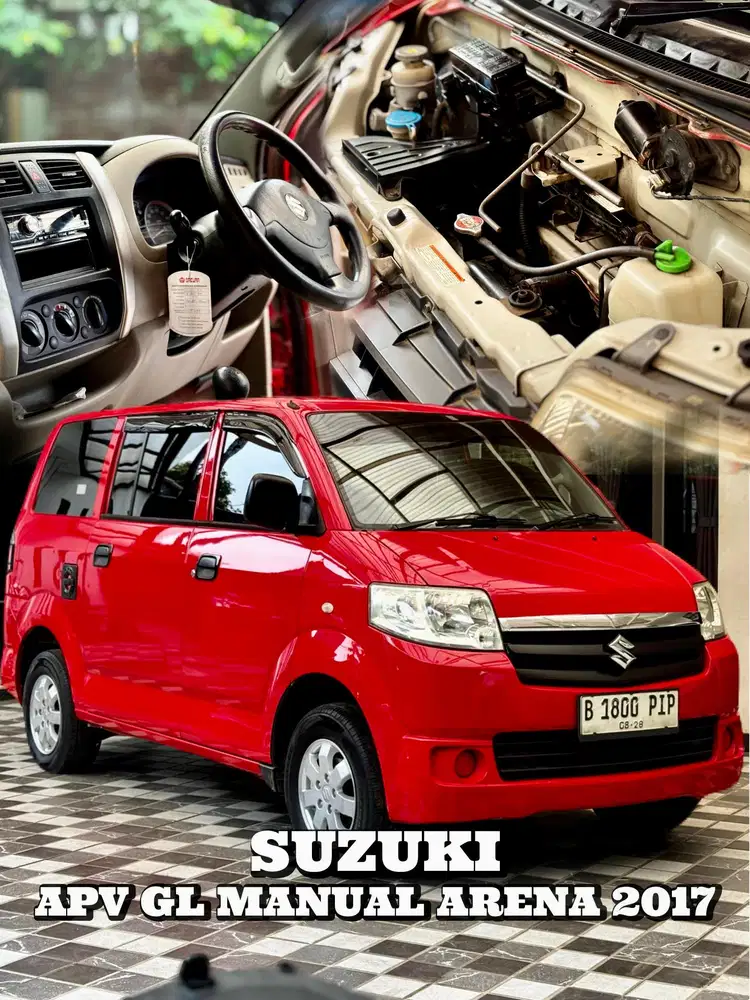 Suzuki APV GL Arena MT Manual 2017 Kondisi Siap Pakai