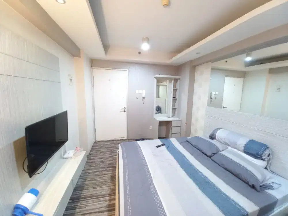 Sewa bulanan tahunan studio furnish greenbay baywalk termurah bay